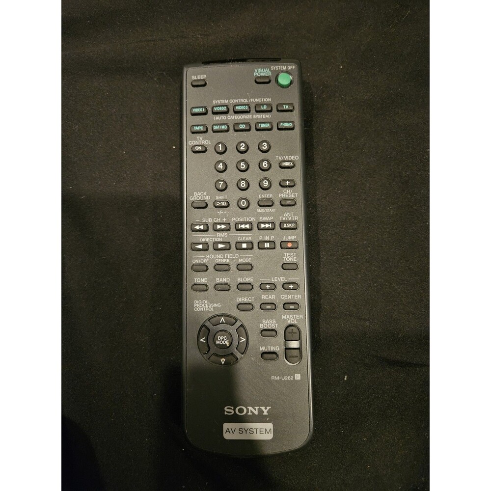 SONY RM-P362 AV Stereo Receiver Remote NO BATTERIES